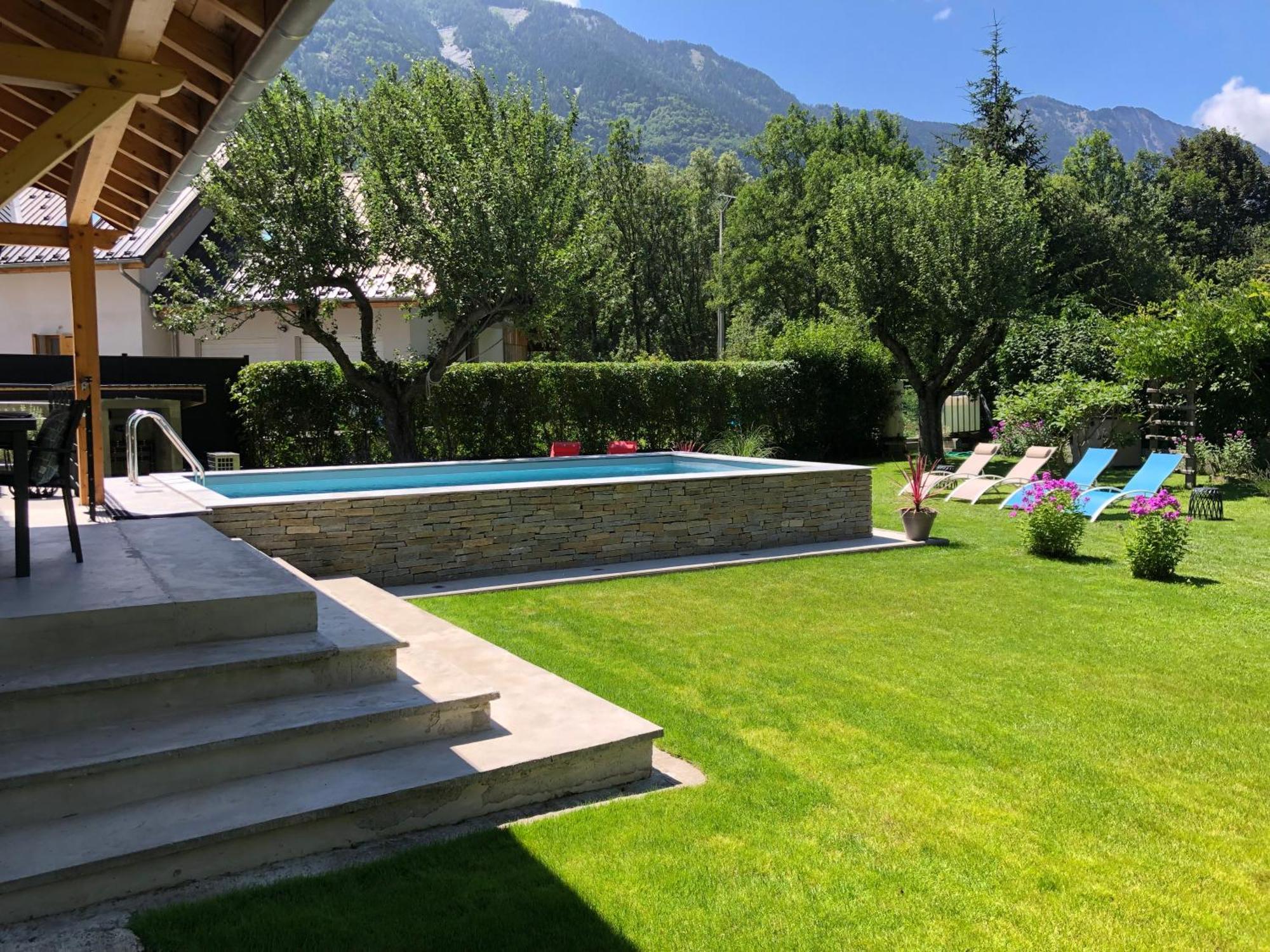Chalet Barbara With Swimming Pool In The Heart Of Oisans Le Bourg-dʼOisans Buitenkant foto